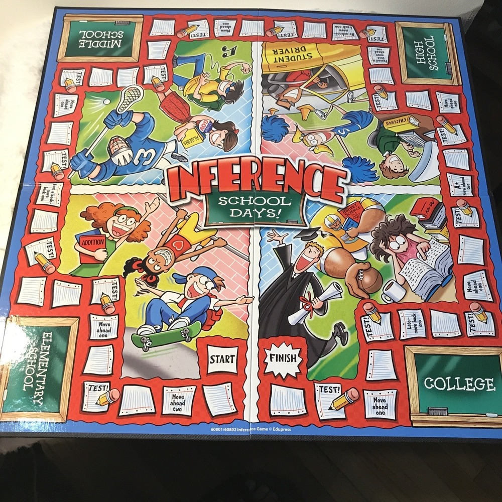 Inference School Days Board Game Learning Well Reading Skills RL 3.5-5.0 Teacher